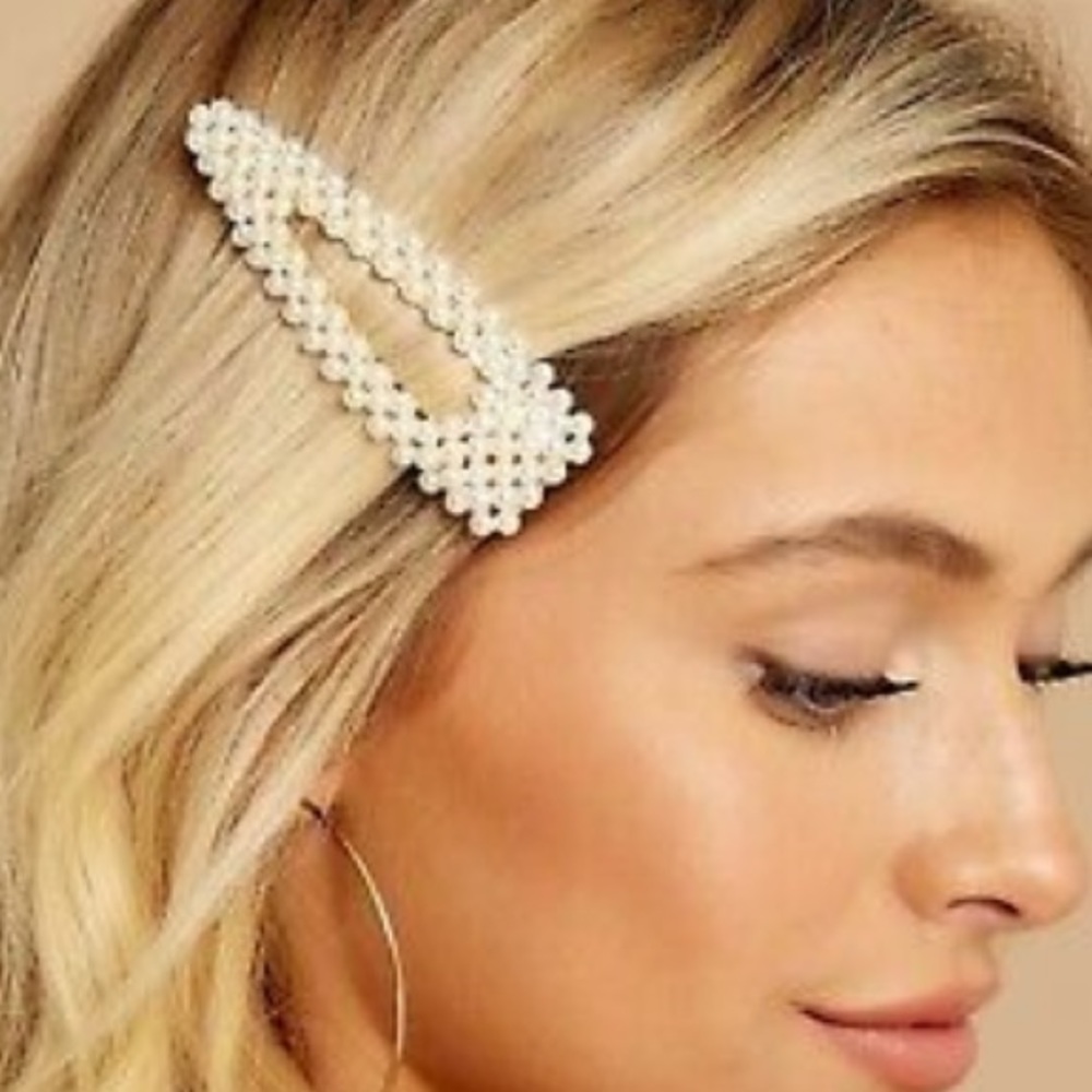 2pcs pearls hair accessories